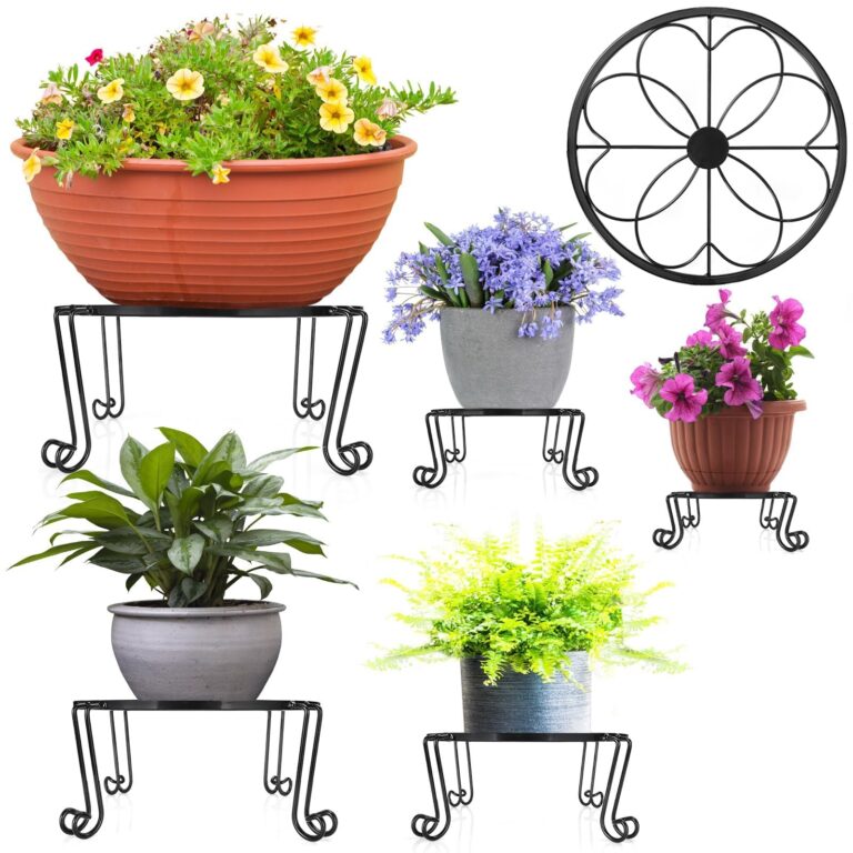 Elevate Your Garden Game with These 5 Pack Stylish Plant Stands