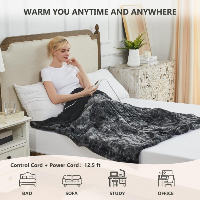 Homemate Heated Blanket Electric Throw