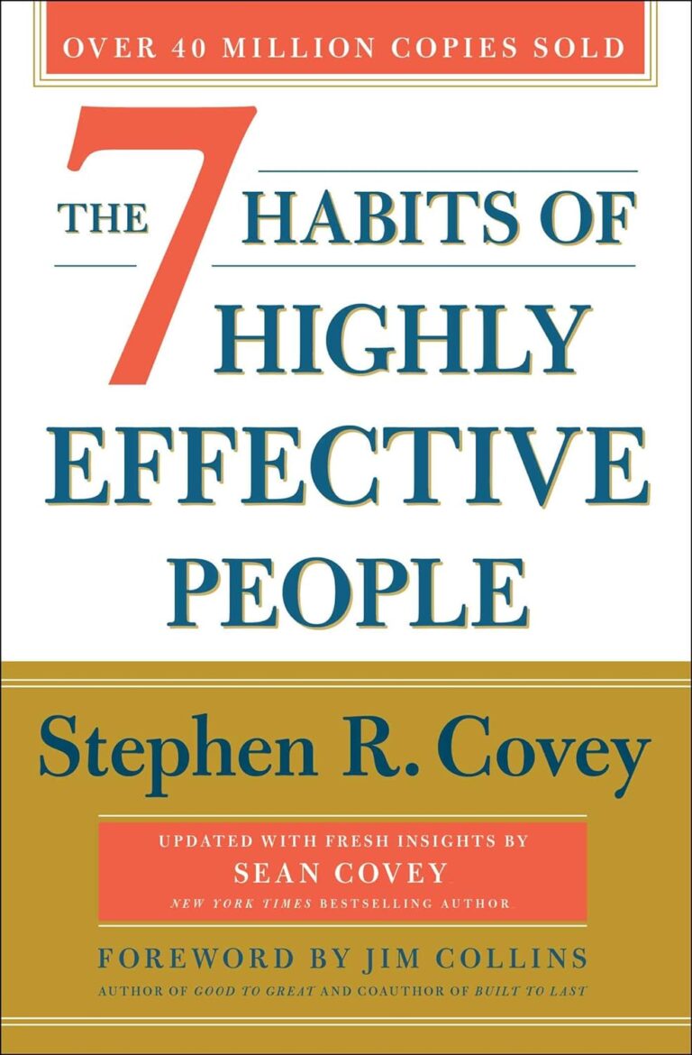 “The 7 Habits of Highly Effective People” – A Blueprint for Personal and Professional Excellence